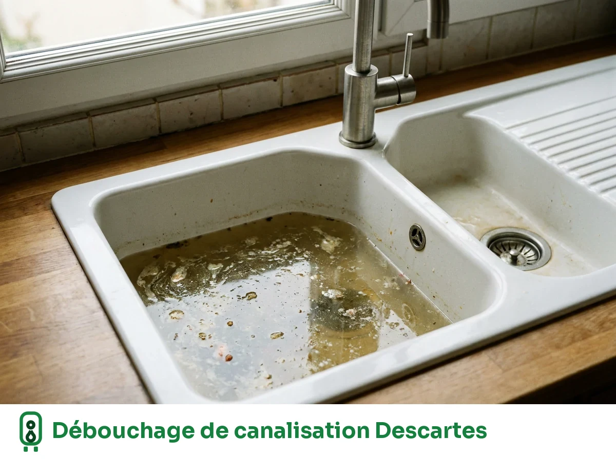 Débouchage de canalisation à Descartes