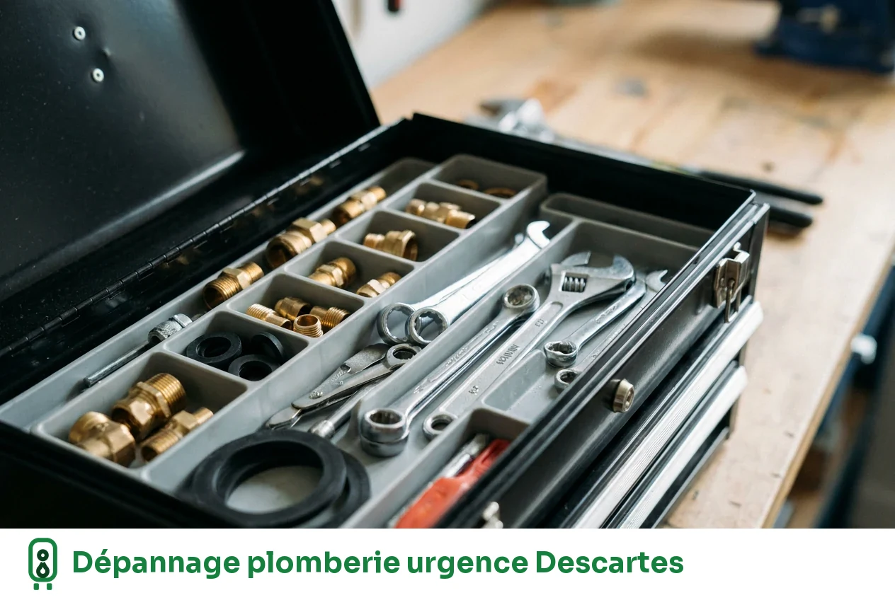 Dépannage plomberie urgence à Descartes