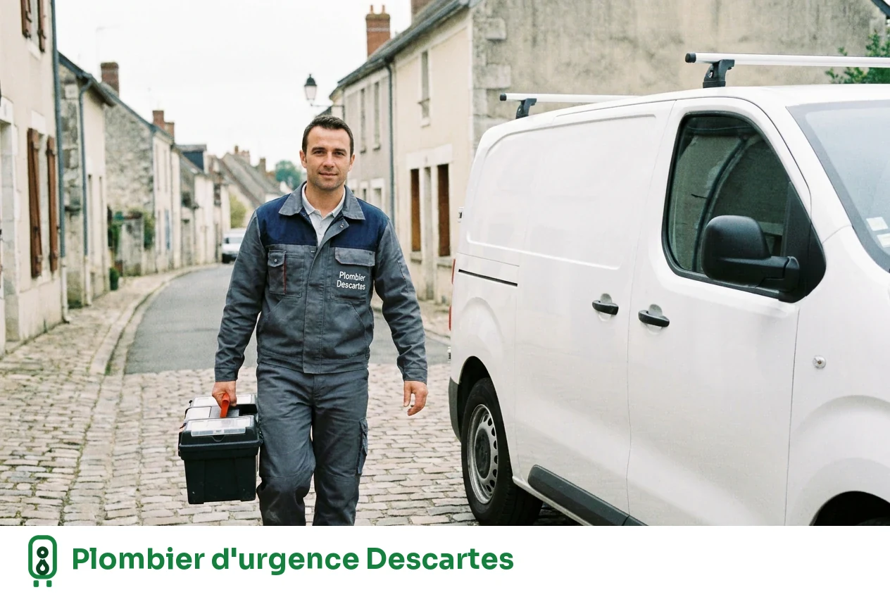 Plombier d'urgence à Descartes