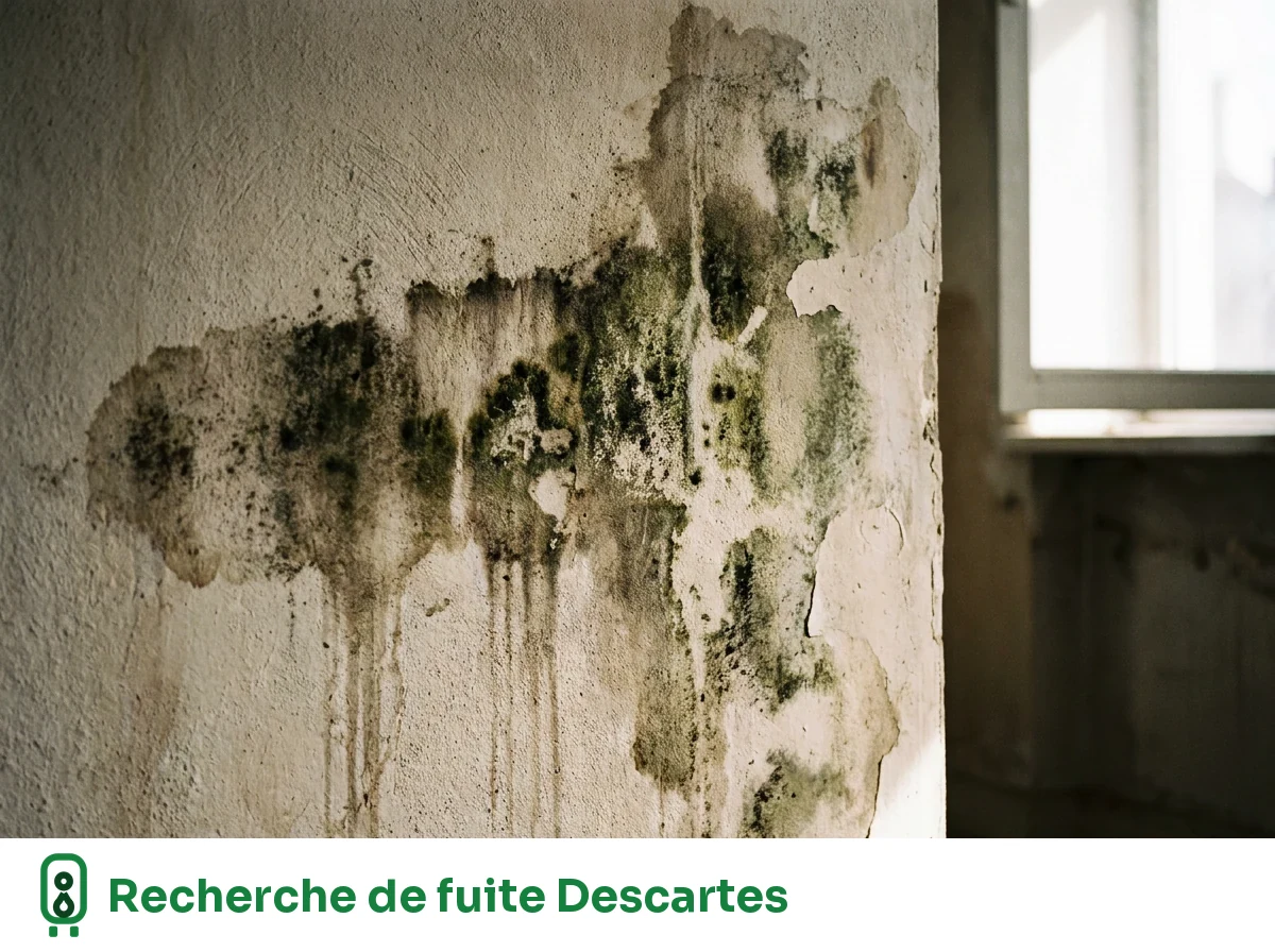Recherche de fuite à Descartes