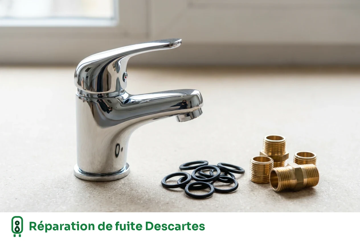 Réparation de fuite à Descartes